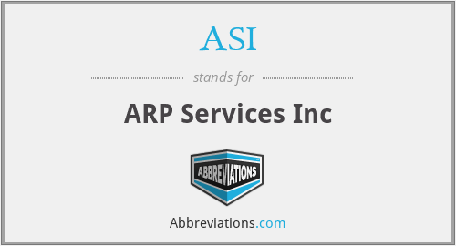 ASI - ARP Services Inc