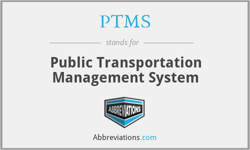 PTMS - Public Transportation Management System