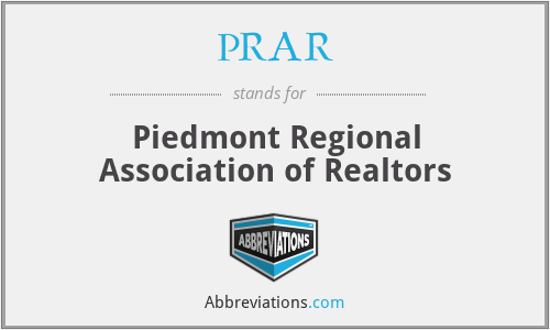 PRAR - Piedmont Regional Association of Realtors