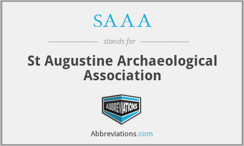 SAAA - St Augustine Archaeological Association