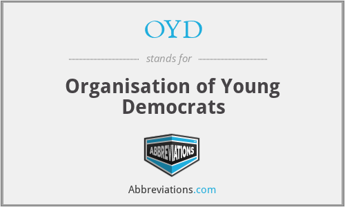 OYD - Organisation of Young Democrats