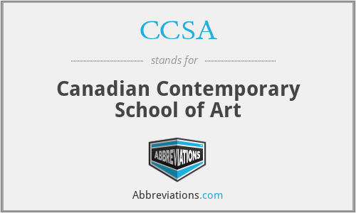CCSA - Canadian Contemporary School of Art