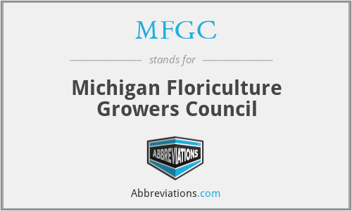 MFGC - Michigan Floriculture Growers Council
