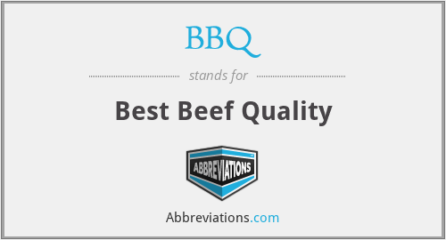 BBQ - Best Beef Quality