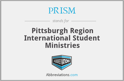 PRISM - Pittsburgh Region International Student Ministries