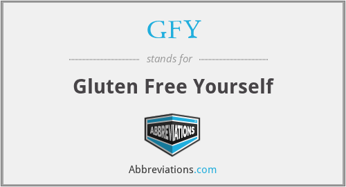 GFY - Gluten Free Yourself