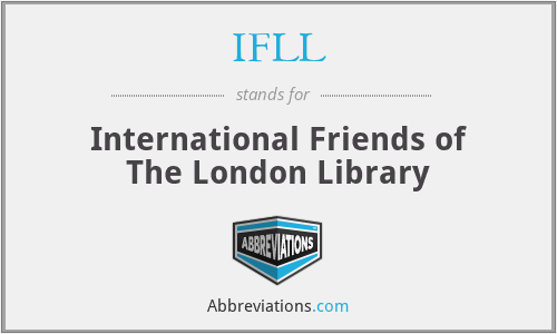 IFLL - International Friends of The London Library
