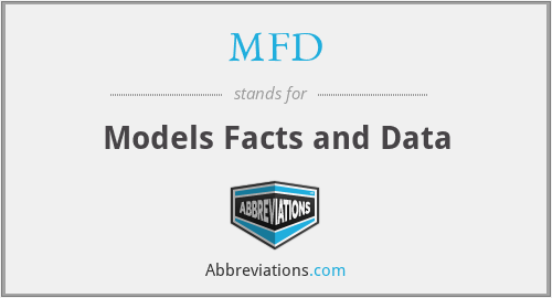 MFD - Models Facts and Data