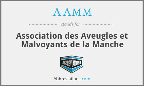 AAMM - Association des Aveugles et Malvoyants de la Manche