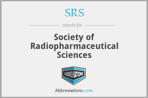 SRS - Society of Radiopharmaceutical Sciences