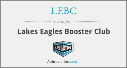 LEBC - Lakes Eagles Booster Club