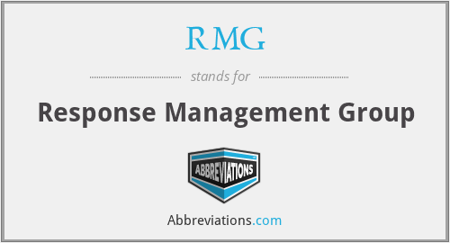 RMG - Response Management Group