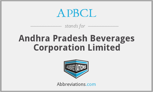 APBCL - Andhra Pradesh Beverages Corporation Limited