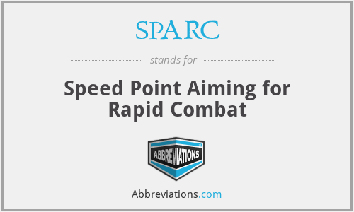 SPARC - Speed Point Aiming for Rapid Combat