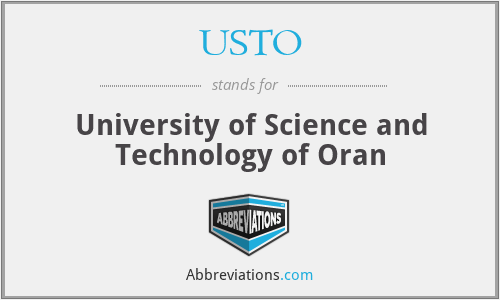 USTO - University of Science and Technology of Oran