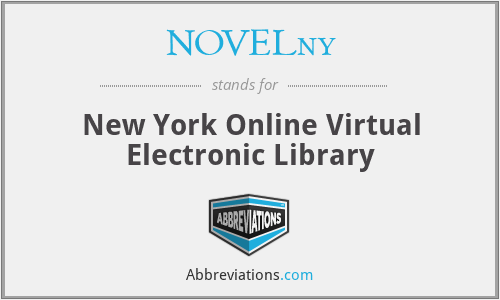 NOVELny - New York Online Virtual Electronic Library