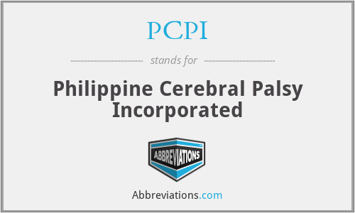 PCPI - Philippine Cerebral Palsy Incorporated