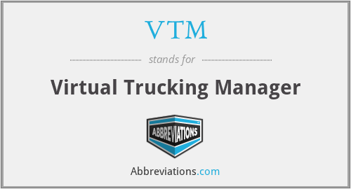 VTM - Virtual Trucking Manager