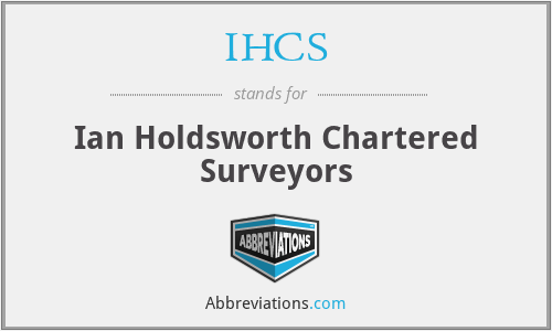 IHCS - Ian Holdsworth Chartered Surveyors