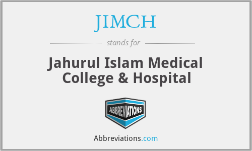 JIMCH - Jahurul Islam Medical College & Hospital
