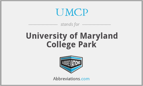 UMCP - University of Maryland College Park