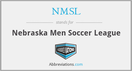 NMSL - Nebraska Men Soccer League