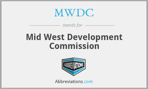 MWDC - Mid West Development Commission