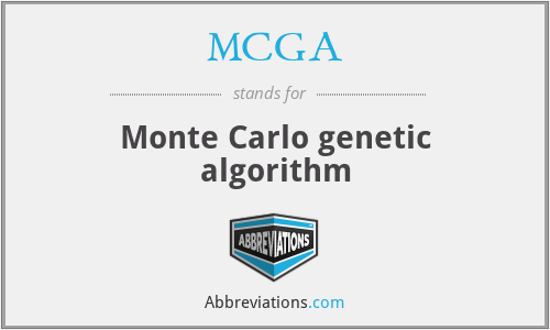 MCGA - Monte Carlo genetic algorithm