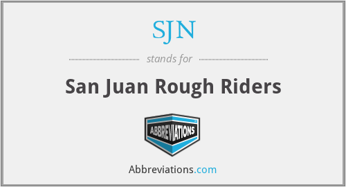 SJN - San Juan Rough Riders