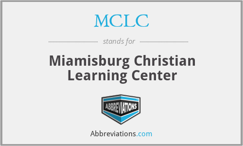 MCLC - Miamisburg Christian Learning Center