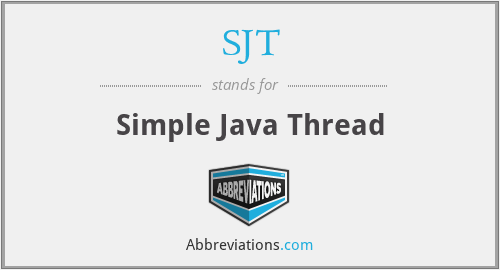 SJT - Simple Java Thread