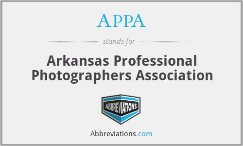 APPA - Arkansas Professional Photographers Association