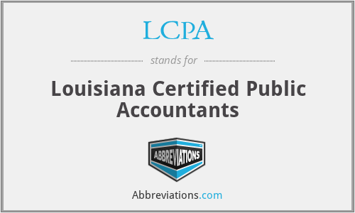 LCPA - Louisiana Certified Public Accountants