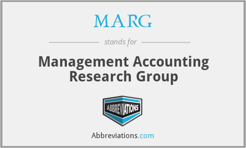 MARG - Management Accounting Research Group