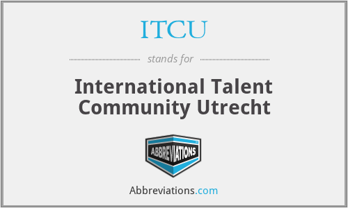 ITCU - International Talent Community Utrecht