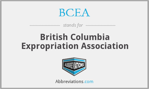 BCEA - British Columbia Expropriation Association