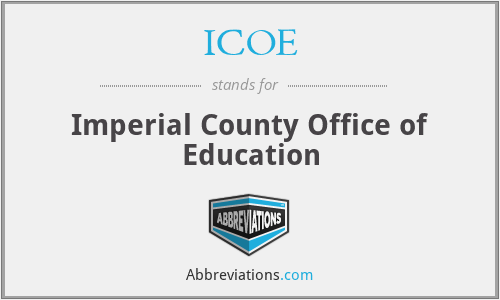 ICOE - Imperial County Office of Education