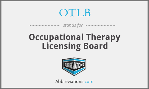 OTLB - Occupational Therapy Licensing Board