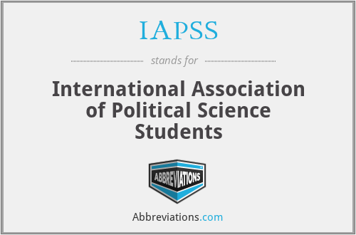 IAPSS - International Association of Political Science Students