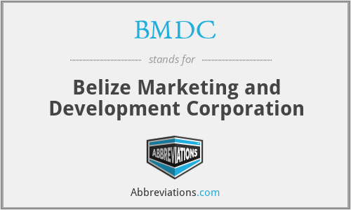 BMDC - Belize Marketing and Development Corporation