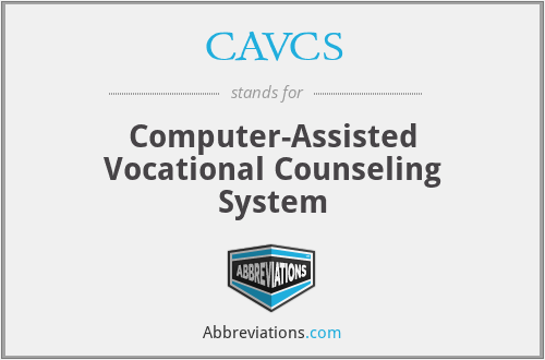 CAVCS - Computer-Assisted Vocational Counseling System