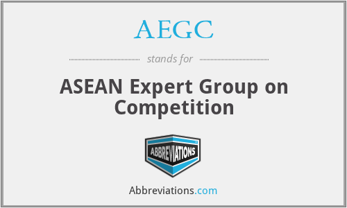 AEGC - ASEAN Expert Group on Competition
