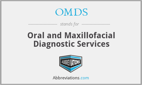 OMDS - Oral and Maxillofacial Diagnostic Services