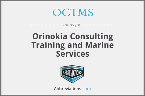 OCTMS - Orinokia Consulting Training and Marine Services
