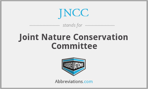 JNCC - Joint Nature Conservation Committee