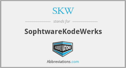 SKW - SophtwareKodeWerks