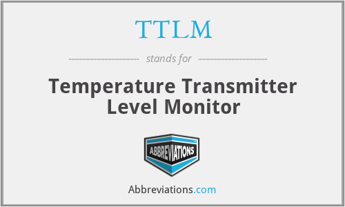 TTLM - Temperature Transmitter Level Monitor