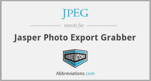 JPEG - Jasper Photo Export Grabber