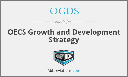 OGDS - OECS Growth and Development Strategy