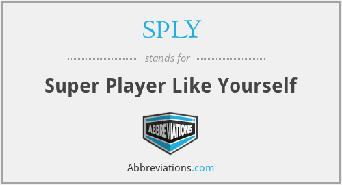 SPLY - Super Player Like Yourself